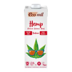 Bio Hanfdrink natur zuckerfrei 1000ml - 6er Vorteilspack von Ecomil