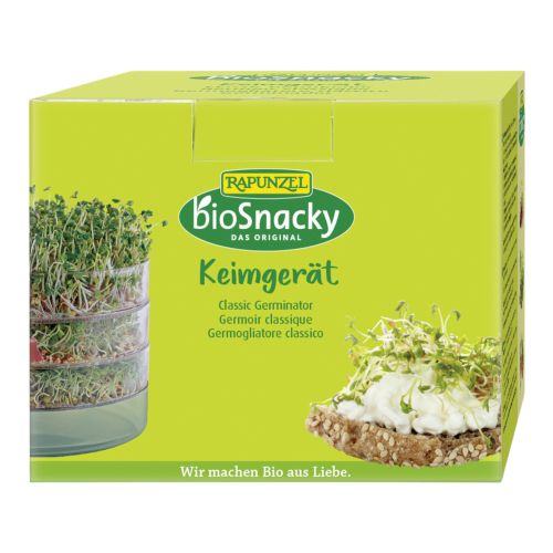 Bio bioSnacky germination device Original 3 bowls 1 piece from bioSnacky - Rapunzel