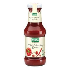 Bio Chili-Paprika Sauce 250ml - 6er Vorteilspack von Byodo