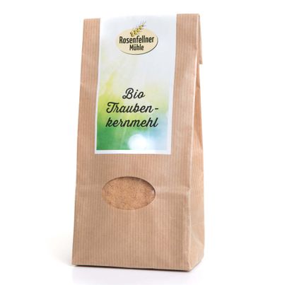Bio Traubenkernmehl 250g - 6er Vorteilspack von Rosenfellner Mühle