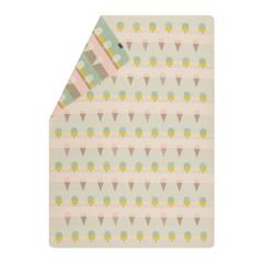 Kinderdecke Gelato Dreams 140 x 200 cm - Rohweiß - GRS zertifiziert - von David Fussenegger