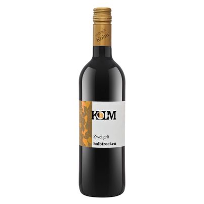 Zweigelt halbtrocken 2023 750ml von Weingut Kolm