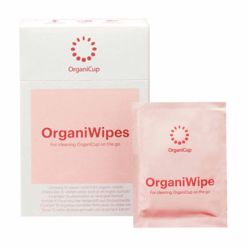 Reinigungstücher zum Säubern von Menstruationstassen - einzeln verpackt - ohne Superabsorber - vegan von AllMatters