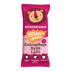 Bio Zahnpflege XylitLolli Himbeere 6g - 20er Vorteilspack von Birkengold