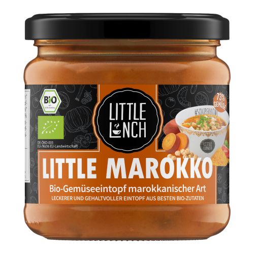 Bio Little Marokko 350g - 6er Vorteilspack - Fertiggericht von Little Lunch