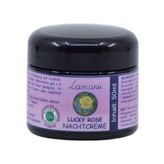 Bio Nachtcreme Lucky Rose 50ml