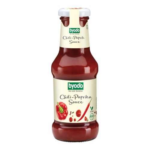 Organic chili pepper sauce 250ml - value pack of 6 from Byodo