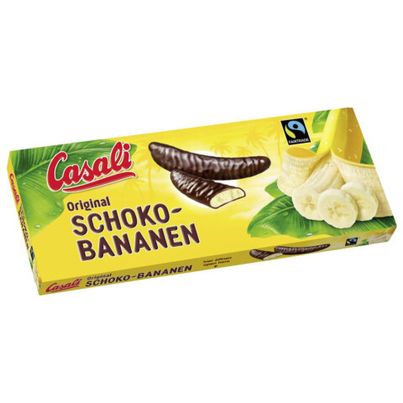 Original Casali chocolate bananas 300g
