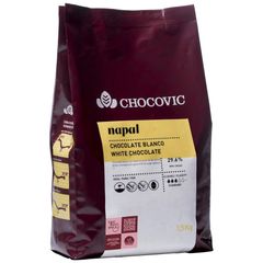 Kuvertüre weiß 1500g von Chocovic