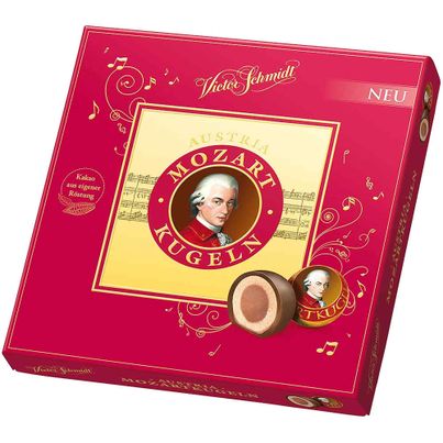 Victor Schmidt Mozartkugeln Bonbonniere 247g