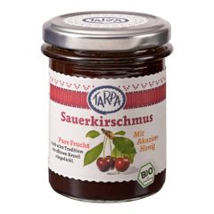 Bio Sauerkirschmus m. Akazienhonig 220g - 6er Vorteilspack von Tarpa