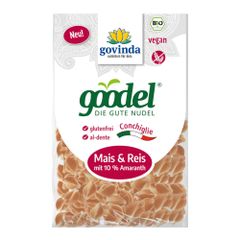 Bio Goodel Mais-Reis Conchiglie 250g - 5er Vorteilspack von Govinda