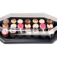 Catering Platte schwarz rPET 10Stück von Wimex