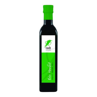Bio Hanföl kaltgepresst unbehand. 250ml - 6er Vorteilspack von Ölmühle Raab