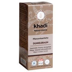 Bio Pflanzenhaarfarbe Dunkelbraun 100g