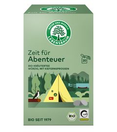 Bio Kräutertee würzig feinherb - Wald & Kräuter 20 Beutel 40g von LEBENSBAUM
