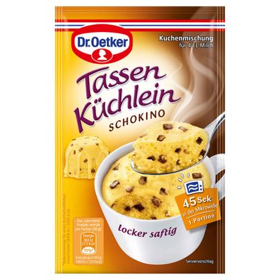 Dr. Oetker Tassen Küchlein Schokino 50g