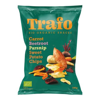 Bio Gemüsechips 100g - 10er Vorteilspack von Trafo