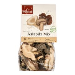 Bio Asiapilz Mix getrocknet 30g - 6er Vorteilspack von Pilze Wohlrab