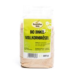 Bio Dinkelvollkornbrösel 300g - 6er Vorteilspack von Rosenfellner Mühle