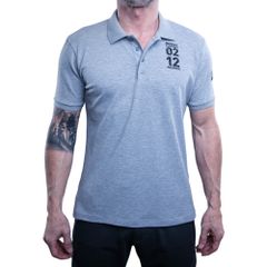 Dunkelschwarz Poloshirt DS-6 SÖL12 grey - M