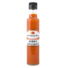 Kürbis Grillsauce 250ml - echter Allrounder - perfekt zu Fleisch - Würstel - Tofu - ideal auch als Burgersauce von Wurzers