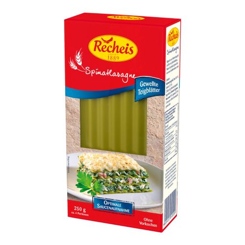 Recheis 2-egg lasagna green 250g