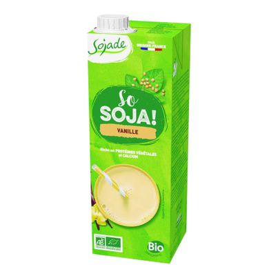 Bio Sojadrink Vanille 1000ml - 8er Vorteilspack von Sojade