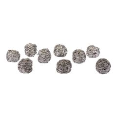 Stainless steel scourers 9 Pieces from REZI