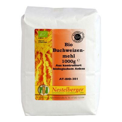 Bio Buchweizenmehl 1000g von Nestelberger