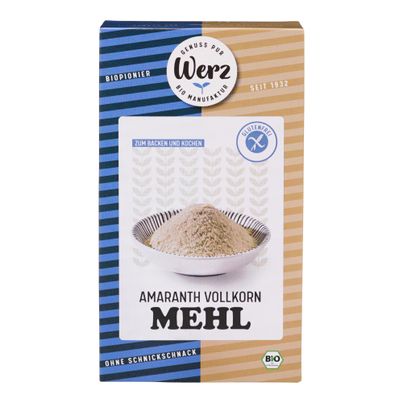 Bio Amaranth Vollkorn-Mehl 500g - 5er Vorteilspack von Werz