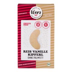 Bio Vanille Kipferl Reis Vollkorn 125g - 6er Vorteilspack von Werz
