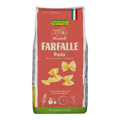 Bio Farfalle Semola 500g - 12er Vorteilspack von Rapunzel Naturkost