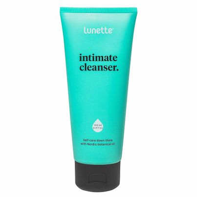 Lunette Intimate Cleanser Feuchtigkeitsspendender Intimreiniger 100ml - Frei von Duftstoffen - Seifenfrei und dem pH-Wert angepasst von Lunette