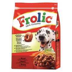 Frolic with beef, carrots and cereals 4kg from Frolic