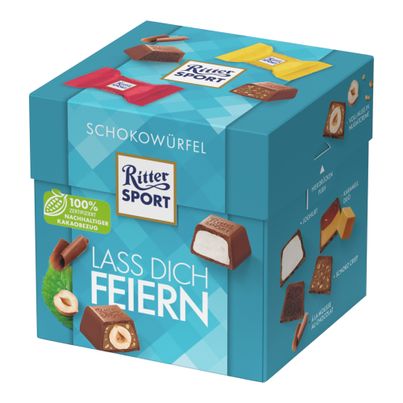 Schokowürfel Lass dich feiern 176g von Ritter Sport