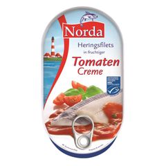 Heringsfilets Tomaten-Creme 200g von Norda