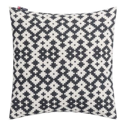 Cushion Cover Ethno Color Charcoal 50x50cm by David Fussenegger