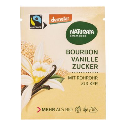 Bio Bourbon-Vanillezucker 8g - 30er Vorteilspack von Naturata