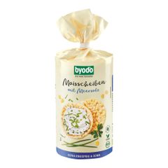 Bio Maisscheiben mit Meersalz 120g - 12er Vorteilspack von Byodo