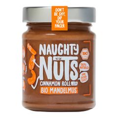 Bio Mandelmus Cinnamon Roll 250g - 8er Vorteilspack von Naughty Nuts