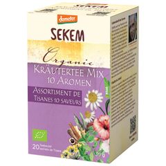 Bio Kräutertee Auswahl à 15g 30g - 6er Vorteilspack von Sekem