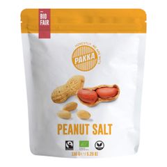Bio Erdnüsse Meerssalz 150g - 8er Vorteilspack von Pakka