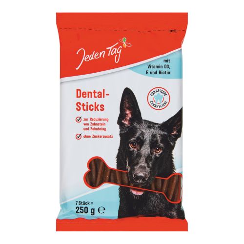 Dental-Sticks für Hunde 7er 250gg von Jeden Tag