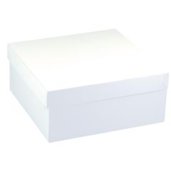 Tortenkarton mit Deckel 30x30x13cm 1 Stück
