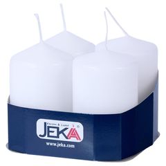 Stumpen 50x80 snow 4Stück von Jeka