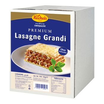 Recheis Premium Lasagne grandi gelb 5000g