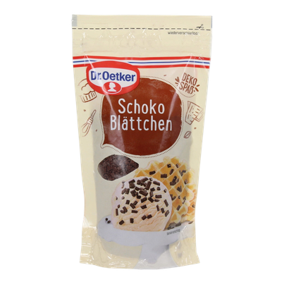 Dr. Oetker Schoko Blättchen 100g