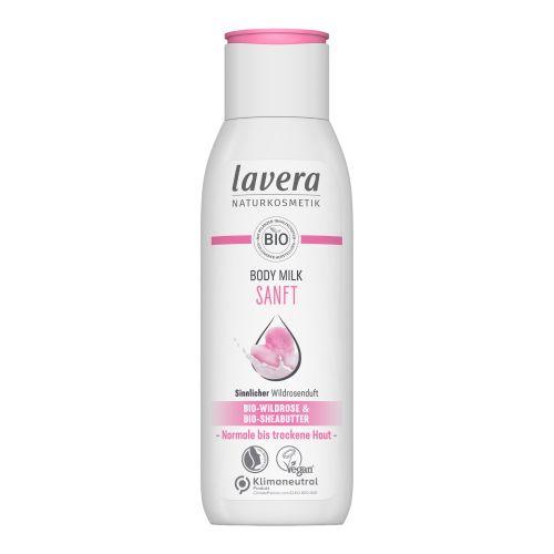 Bio Body Milk Wildrose 200ml von Lavera Naturkosmetik