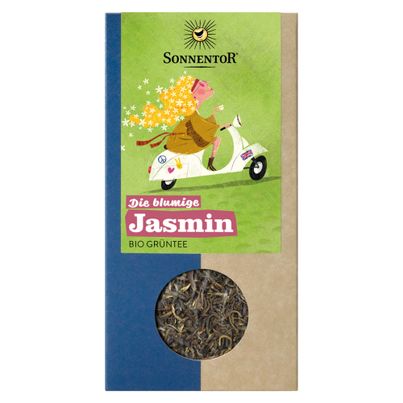 Bio Jasmin Grüntee 100g - 6er Vorteilspack von Sonnentor
